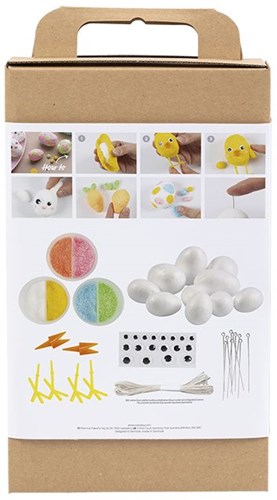 Creativ Company set modelado figuras de Pascua - kit creativo niños Pascua-2