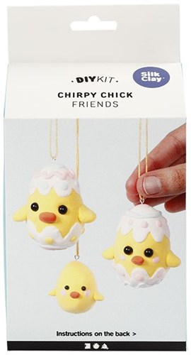 Creativ Company set de arcilla - Mini Hobbyset modelado gallinas-2