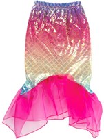 Set de disfraz de sirena con cola y diadema para niños - juguete de fantasía-2