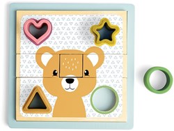 BigJigs puzzle de actividad de madera - juguete educativo para niños