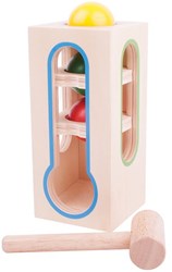 BigJigs juego de martillo de madera - juguete educativo para niños