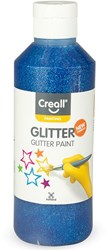 Creall pintura con purpurina azul 250 ml - pintura creativa para niños y adultos