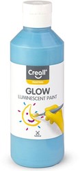 Creall pintura glow in the dark azul - pintura luminosa 250ml
