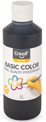 Creall témpera negra 250ml - pintura infantil para manualidades