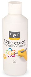 Creall pintura témpera blanca - Pintura básica 250ml para manualidades y pintura