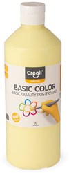 Pintura témpera amarillo pastel Creall 500 ml pintura infantil manualidades
