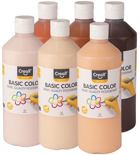 Creall témpera 500ml color piel - pintura creativa infantil-3