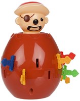 Toi-Toys juego infantil barril pirata con espadas - divertido juego familiar