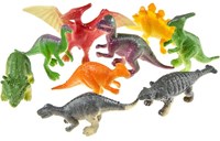 Dinosaurios de juguete mini figuras de plástico para niños set de 12-2