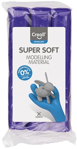 Creall Supersoft Clay Block 500gr Morado