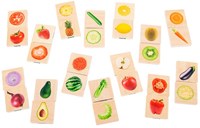 TickiT juego educativo de madera Fruit & Vegetable Match memory-2