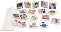 TickiT fichas de emociones de madera juguete educativo para niños-2
