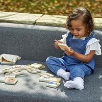 TickiT fichas de emociones de madera juguete educativo para niños