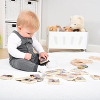 TickiT fichas de emociones de madera juguete educativo para niños-3