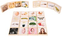 TickiT fichas de madera ciclo de vida juguete educativo naturaleza-2