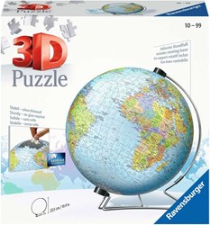 Ravensburger puzzle 3D globo tierra - 540 piezas juguete educativo