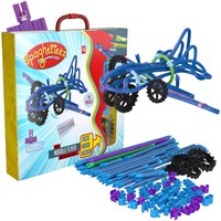 Clics juguete de construcción Spaghetteez Noodle Flyer avión varillas flexibles 76 piezas
