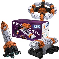 Clics set de construcción Space Builders 250 piezas - juguete de construcción espacio