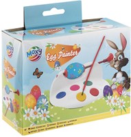 Molino para pintar huevos juguete creativo con pintura y pincel para Pascua-2