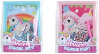 Unicorn diamond painting unicornio con marco de fotos - set creativo para niños