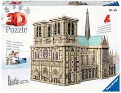 Ravensburger Puzzle 3D Notre Dame París - set de construcción - 324 piezas