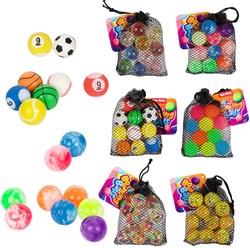 Set de pelotas saltarinas juguete - 10 piezas pelotas de goma coloridas