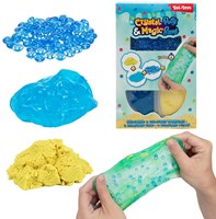 Crea tu propia putty con purpurina y cristal - set creativo colorido-3