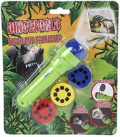 DinoWorld proyector linterna con 24 imágenes 11,5cm juguete