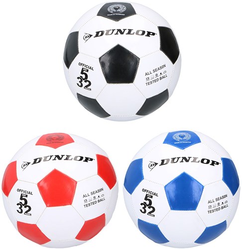 Balón de fútbol color clásico talla 5 cuero sintético blanco