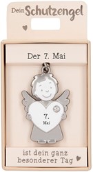 Depesche llavero ángel de la guarda 07. Mai - amuleto de la suerte para niños