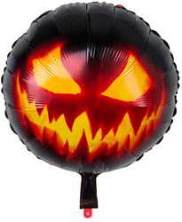 Globo de aluminio con forma de calabaza espeluznante 72315