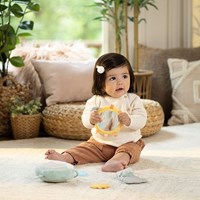 Ingenuity juguetes para bebé Calm Spring Soothing Essentials Set de regalo multicolor