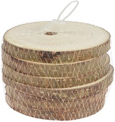 Koopman posavasos madera corteza 11cm set de 6 decoración
