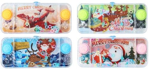 Juego de paciencia de agua Navidad juguete - juego de agua para niños