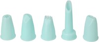 Set de repostería unicornio rosa silicona 10 piezas para niños con molde para pastel-2