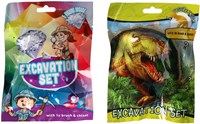 Set de excavación juguete con martillo y cepillo - kit de descubrimiento para niños
