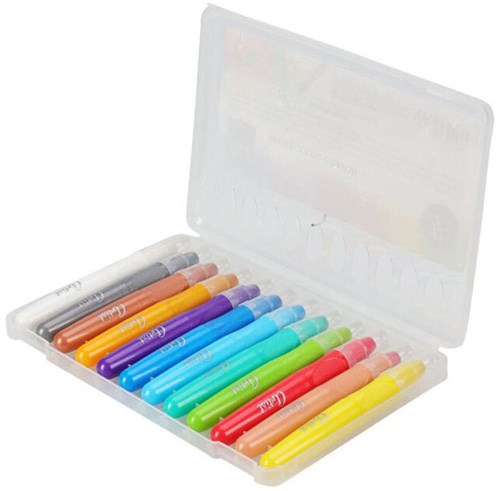 Set de tizas acuarelables - 12 colores acuarela para niños-2