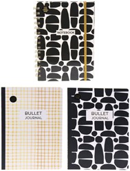 Bulletjournal diario creativo multicolor 25x17cm cartón