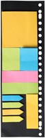 Set de notas adhesivas papel colorido juguete 11x25 hojas para niños-2