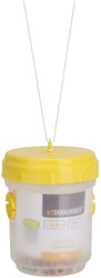Koopman atrapavispas juguete amarillo con cuerda para colgar plástico