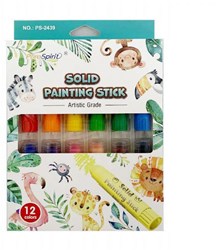 Bastones de pintura doble cara juguete 12 colores manualidades creativas