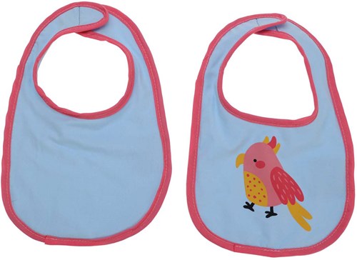Set de baberos verde para bebés - 2 unidades desde 6 meses-2