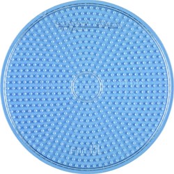Hama base para cuentas de planchar - grande redonda transparente pegboard