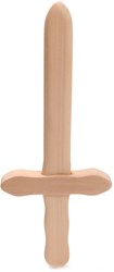 Playwood daga de madera espada de juguete de caballero para niños