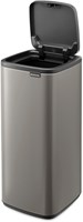 Brabantia cubo de basura Bo Touch Bin 30 litros platinum diseño-2