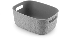 Curver cesta de almacenamiento Softex S 4L taupe - cesta de juguetes de plástico