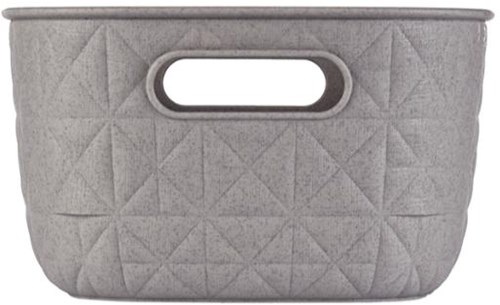 Curver cesta de almacenamiento Softex S 4L taupe - cesta de juguetes de plástico-3
