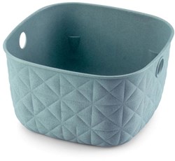 Curver cesta de almacenamiento Softex XS 3L azul-verde plástico sostenible