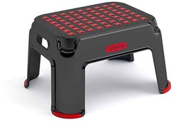 Curver taburete premium rojo plástico antideslizante 150 kg