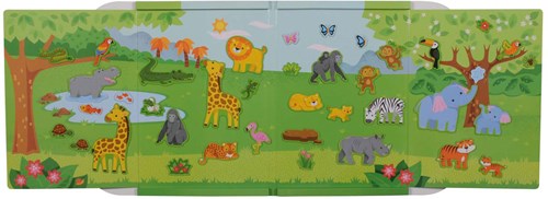 Tiger Tribe set de juego magnético aventura en la jungla para niños-3